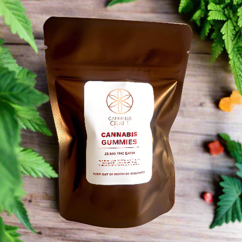 25 MG THC CANNABIS GUMMIES