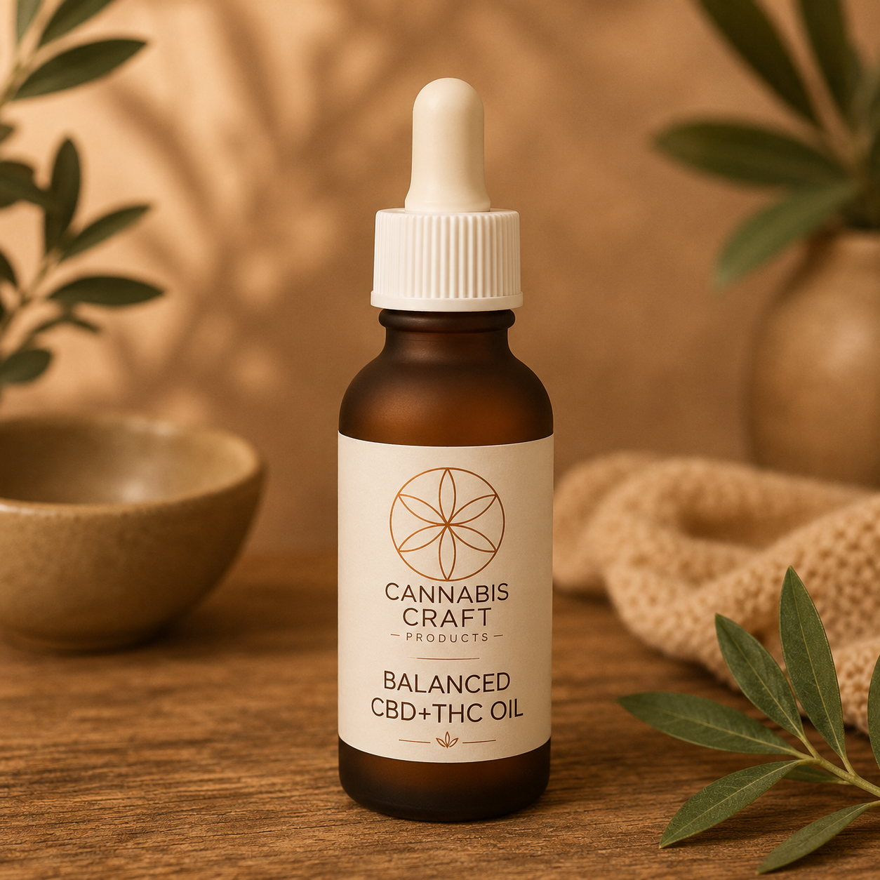 Balanced 1:1 CBD + THC Oil