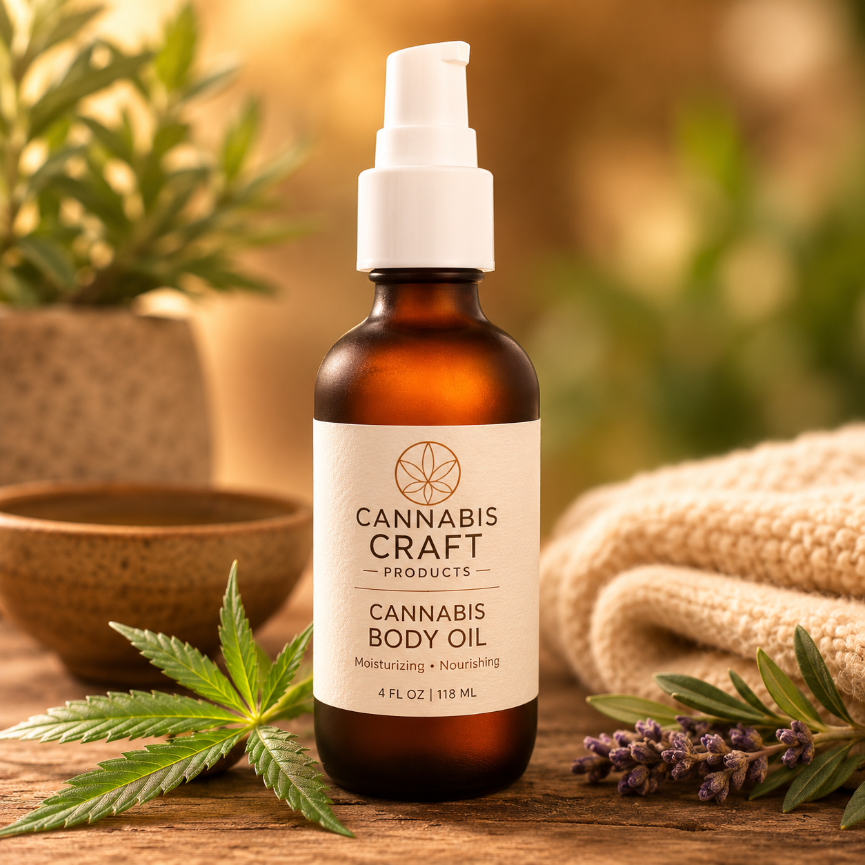 Cannabis Face & Body Oil