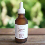 A bottle of CBD oil for pets with a dropper, labeled 'Cannabis Craft Full Spectrum CBD Oil for Pets'.