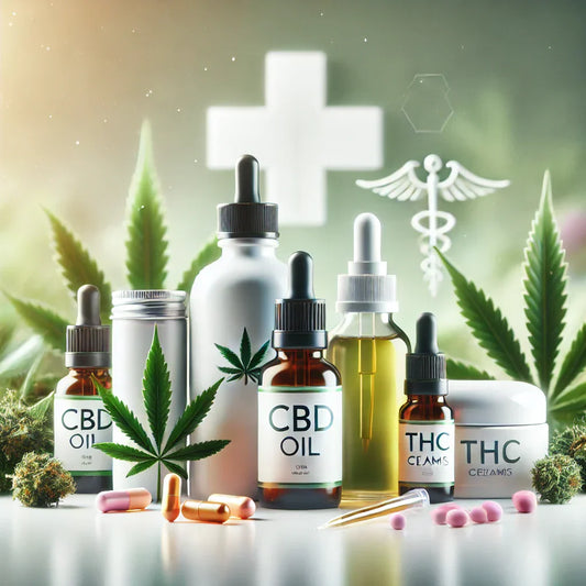 Cbd and thc products for natural pain relief