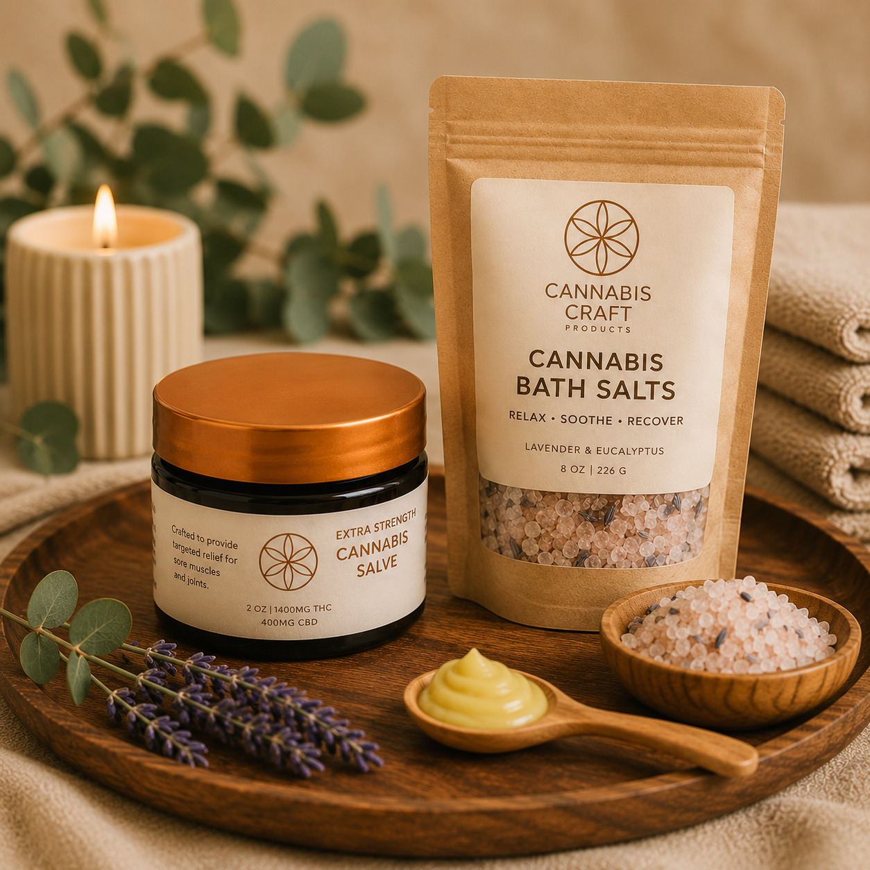 Extra Strength Cannabis Pain Relief Kit